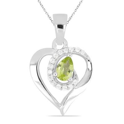 BUY NATURAL GARNET GEMSTONE CLASSIC PENDANT IN STERLING SILVER